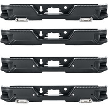 Rear Bumper Assembly Painted For 2019-2022 2023 Chevy Silverado GMC Sierra 1500