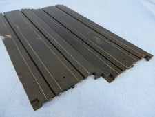 2pc Aurora AFX Motoring Lock Joiner Slot Car 9" Straight TRACK 2517 Good COND