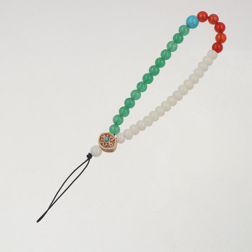 Bodhi Beaded Phone Chain Anti-lost Cute Phone Strap Phone Charm - Zdjęcie 10 z 12