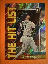 2022 Donruss Baseball Rapture The Hit List Yuli Gurriel Houston Astros THL-8