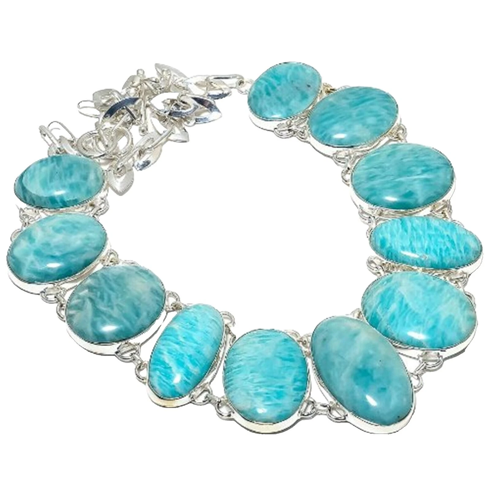 Brass belleza Amazonita Collares y colgantes De moda