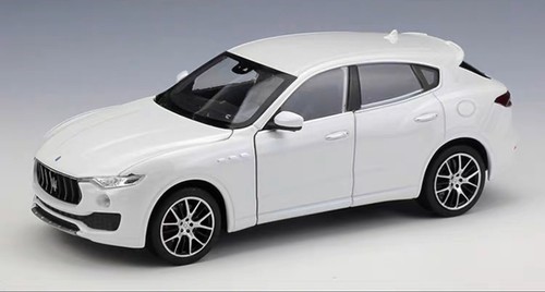 Modellino auto in metallo scala 1:24 Maserati Levante giocattoli ornamento IDEA REGALO - Foto 16 di 24