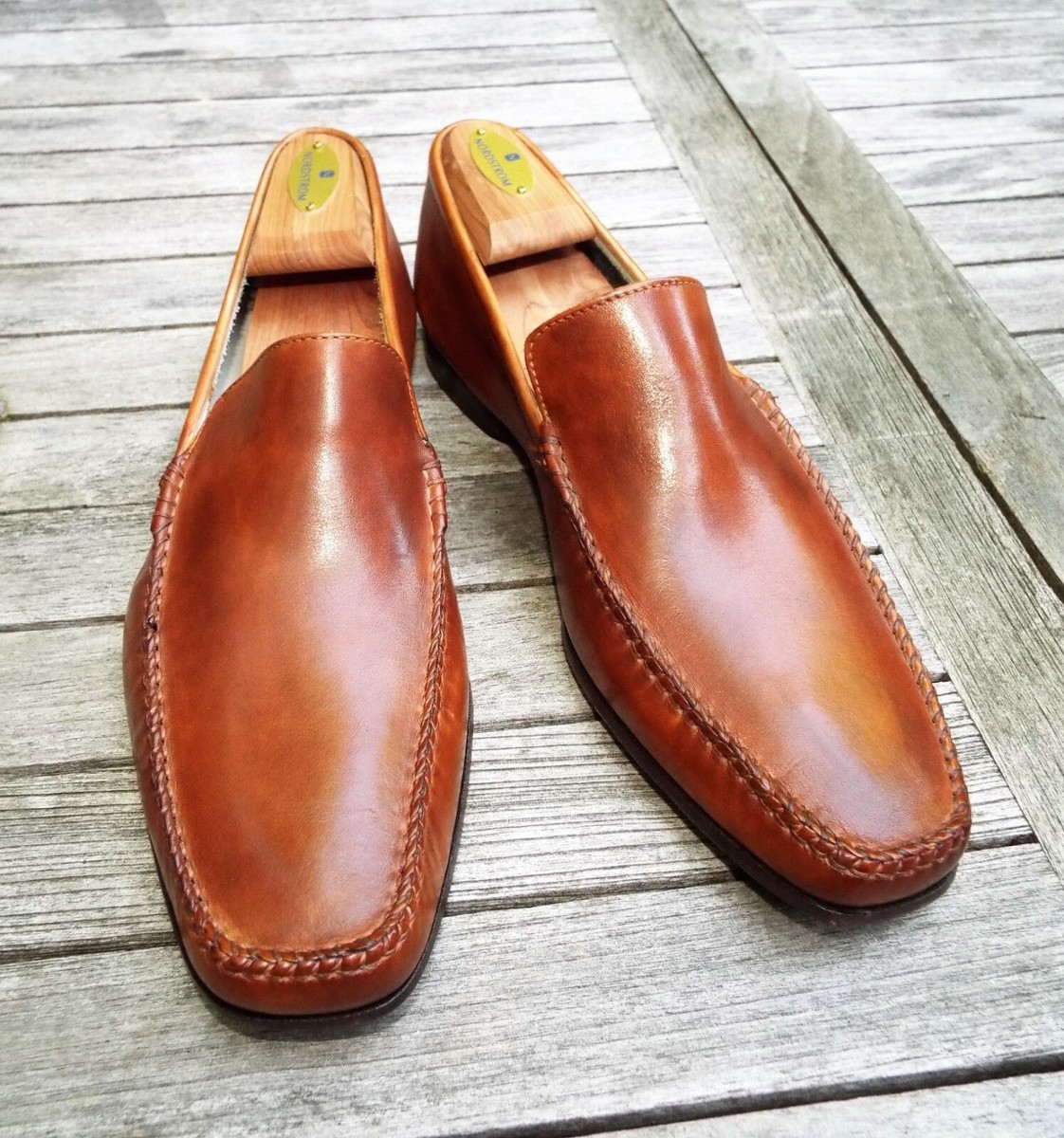 Pakerson パーカーソン ビットローファー イタリア製 UK6.5 NEW - PAKERSON MEN'S LEATHER LOAFER SHOES, Handcrafted ITALY