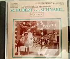 Schubert and Schnabel Volume 1 CD w cmplt pkging NM/M