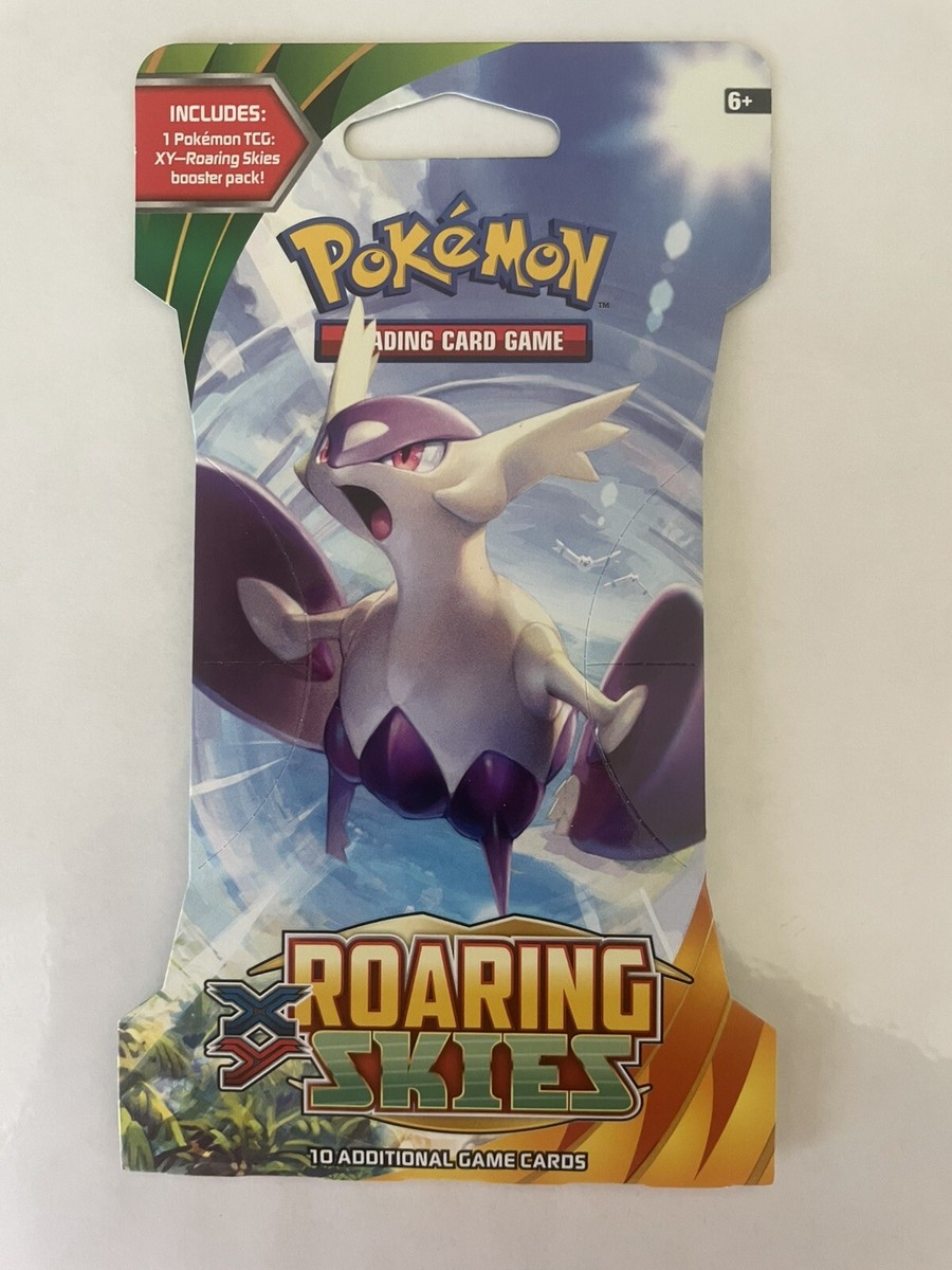 pokemon roaring skies booster pack XY Roaring Skies Sealed Booster Pack : XY-6 TCG Cards main image 0