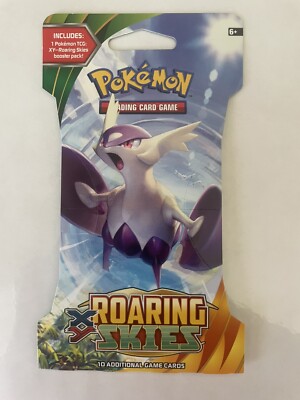 🦄 Pokemon TCG New Sealed XY Roaring Skies Sleeved Blister Booster