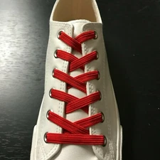 2 pairs No Tie Flat Shoe laces System w/ Elastic Laces Make All Sneakers Slip On