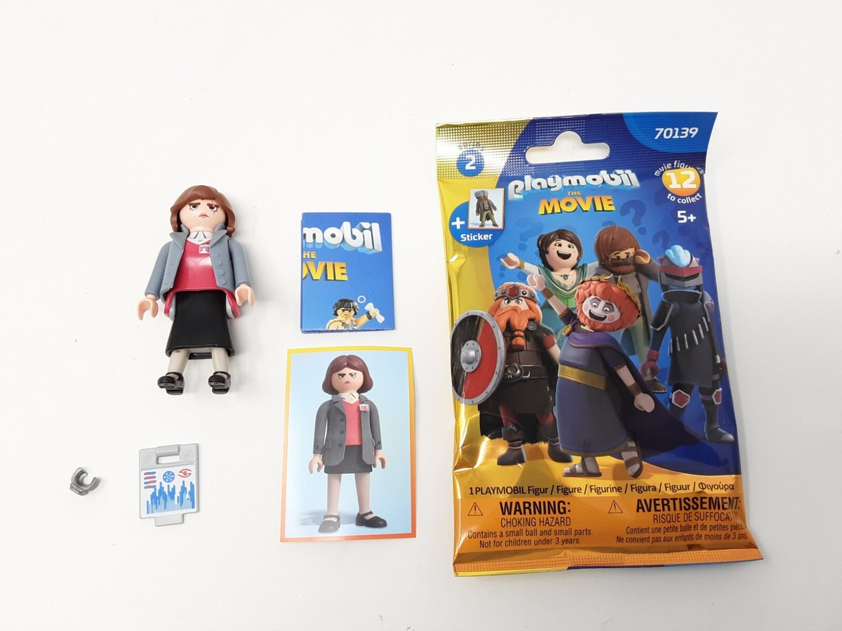 Playmobil 70139 The Movie Series 2-Dr Grimm with Watch, Clipboard