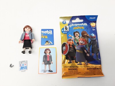 Playmobil 70139 The Movie Serie 2 - Dr. Grimm mit Uhr, Klemmbrett, Aufkleber & Tasche