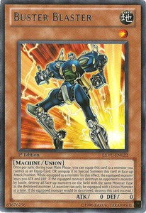 Buster Blaster - EXVC-EN022 - Rare - Unlimited Edition x3 - Near Mint