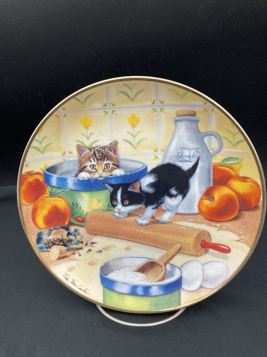 Cooking Up Trouble Cat Franklin Mint Collector Plate ~ | eBay