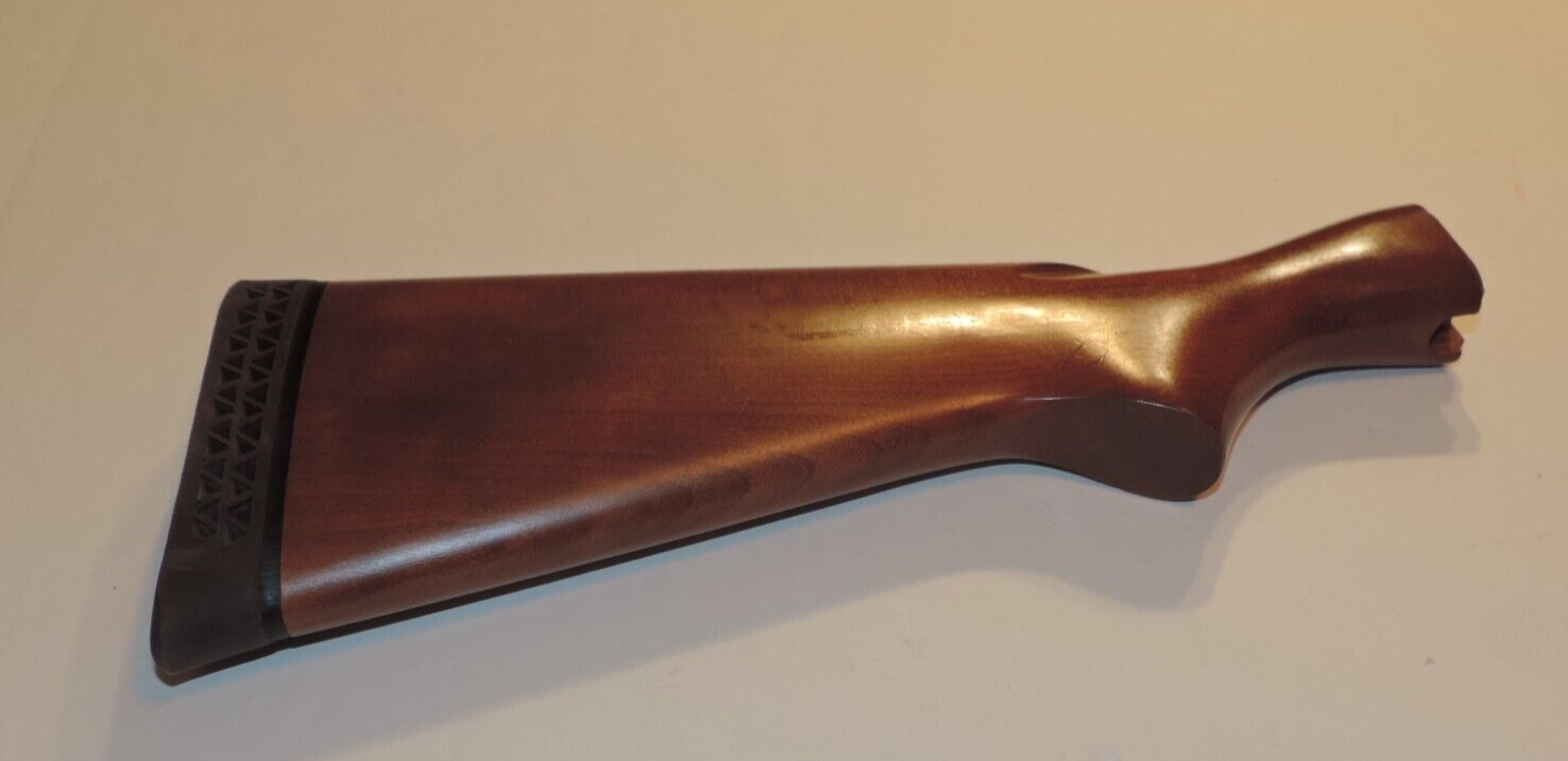 OEM REMINGTON 870 WINGMASTER HARDWOOD SMOOTH SHOTGUN STOCK & RECOIL PAD