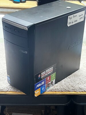 ASUS m11aa Core i3 Desktop 4GB Ram 200 GB Hard Drive Good Condition 407907