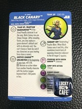 DC Heroclix Justice League Unlimited 030.09 Black Canary Team Up Card