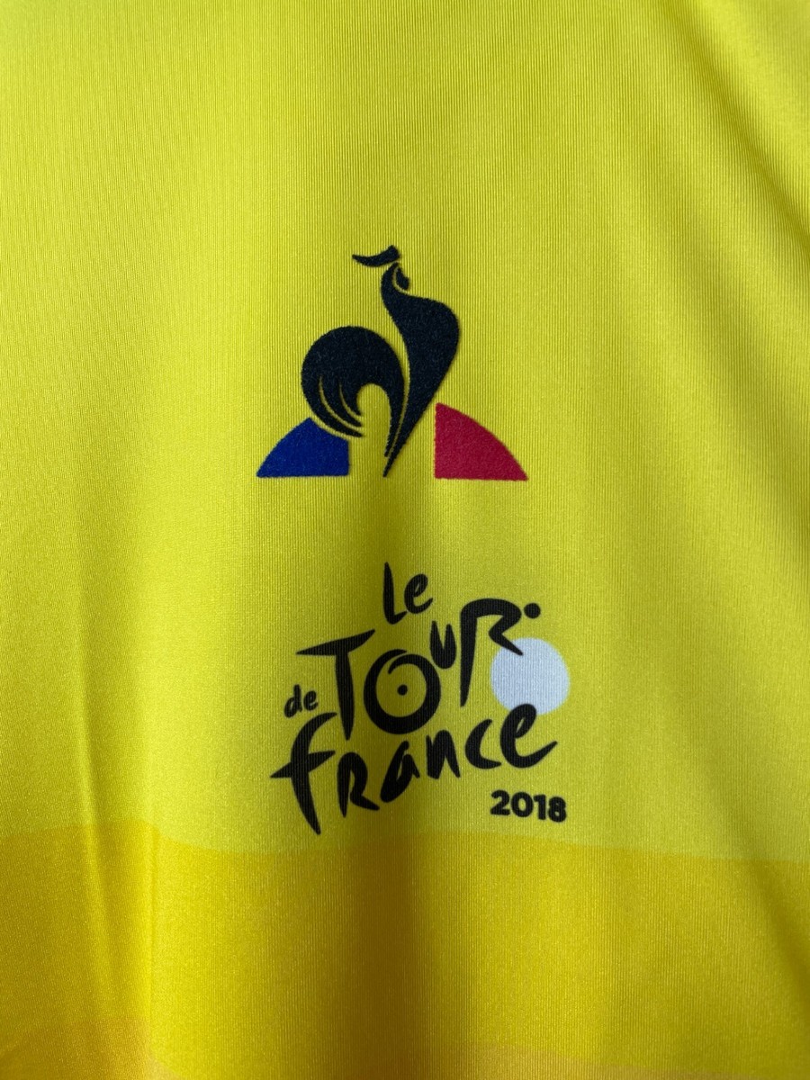 TOUR DE FRANCE 2018 YELLOW CYCLING JERSEY LE COQ SPORTIF SHIRT