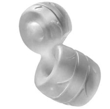 SilaSkin Cock Ball Ring and Stretch Clear - Male Erection Stretcher Enhancer