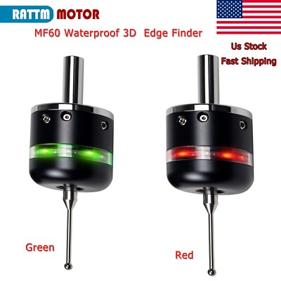 【US】MF60 Waterproof CNC High Precision 3D Touch Probe Edge Finder Trigger Finder