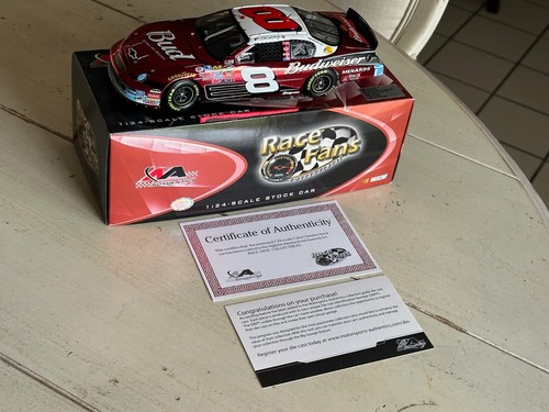 RARE 2007 QVC DALE JR #8 BUDWEISER CC 57 CHEVY 50TH ANNIVERSARY 1 OF 3,888..MINT - Picture 3 of 14