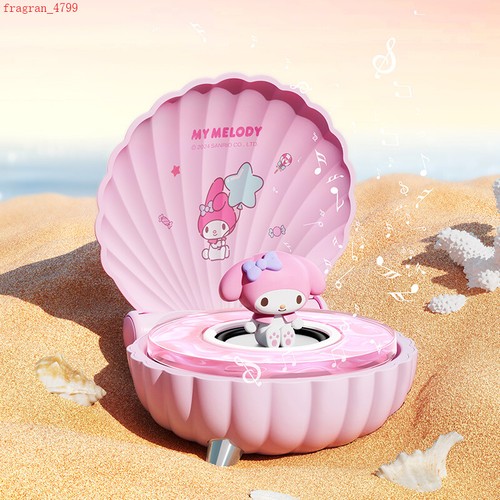 Mini haut-parleur Bluetooth Cartoon My Melody Kuromi Cinnamoroll ambiance veilleuse - Photo 8 sur 26