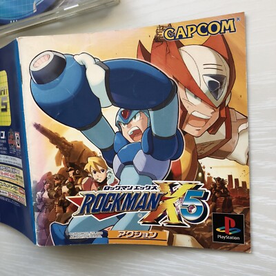 PS1 PS2 Rockman X3 X4 X5 X6 X7 X8 set of 6 Mega Man Playstation