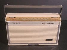 SHARP FXG-700 Portable AM FM Radio Sterephono Record Player Not Working/Untested