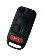 OEM ELECTRONIC 4 BTN REMOTE FLIP KEY FOB FOR 1999-2005 MERCEDES BENZ SL CLASS 