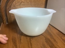 Vintage Fire King Anchor Hocking Cinderella Mixing Bowl Mid Century Moder