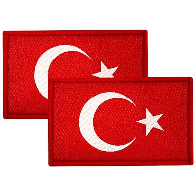 NEU: Türkei Trikot EM 2024 Türkei Flagge Türkei Patch Aufnäher Türkei EM