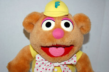 Muppet Babies Fozzie Bear Plush Stuffed Animal Baby Teddy Jim Henson Vintage 9