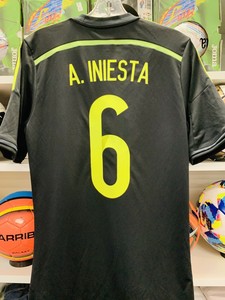 iniesta spain jersey