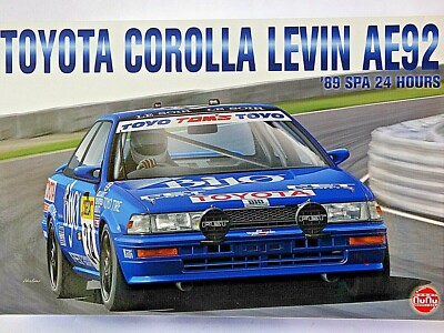 NuNu Model Kits Toyota Corolla Levin AE92 ''89 SPA 24 Stunden