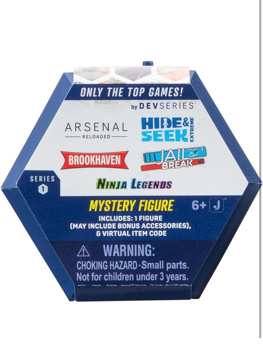 Lot of 4 Roblox DevSeries Blind Mystery Figure Ninja Legend