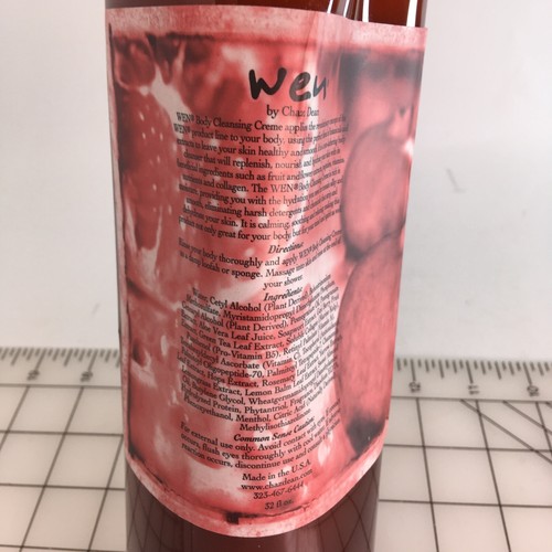 Wen By Chaz Dean POMEGRANATE Cleansing Conditioner 32 oz SEALED with Pump - Picture 7 of 15
