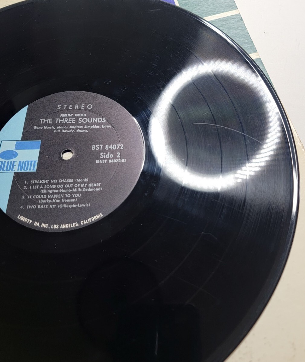 The 3 Sounds Feelin' Good LP Blue Note Records BST 84072