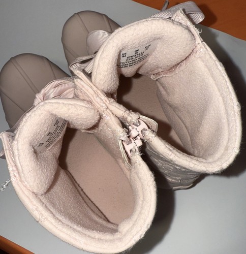 Sperry Pink Top-Sider Saltwater Duck Boots Youth Girls Size 1M Closed Toe - Picture 6 of 8