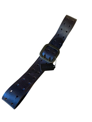 Ledergürtel Braun Used Made In Italy Unisex Größe Medium 38” Zoll - Bild 2 von 10