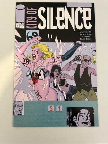 CITY OF SILENCE. NUMBER'S 1-3. (3 ISSUE 2000 FULL SET LOT). IMAGE COMICS. - Picture 2 of 16