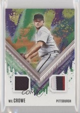 2021 Panini Diamond Kings DK Materials Holo Gold 37/50 Wil Crowe #DKM-WC 0yd6