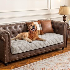 Waterproof Dog Bed Cover Pet Blanket with AntiSlip Back for Furniture Bed Cou...