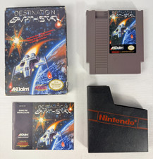Destination Earthstar NES Nintendo Acclaim CIB Box Manual Sleeve Free Shipping
