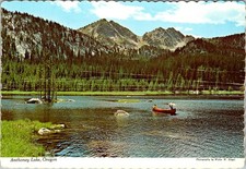 Anthony Lake Elkhorn Mts. OR 1970s Dexter Press Postcard Walter Klages