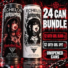 Echelon Goth Girl Blood  Spit 24 Cans 12 Each White Phosphor NEW