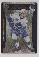 2019-20 Upper Deck Credentials Steel Wheels Gold 61/99 Quinn Hughes #SW-20 00so