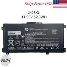 OEM Genuine LK03XL Battery For HP Envy X360 15-BP 15-CN 17-AE 17-CE 17-BW LKO3XL