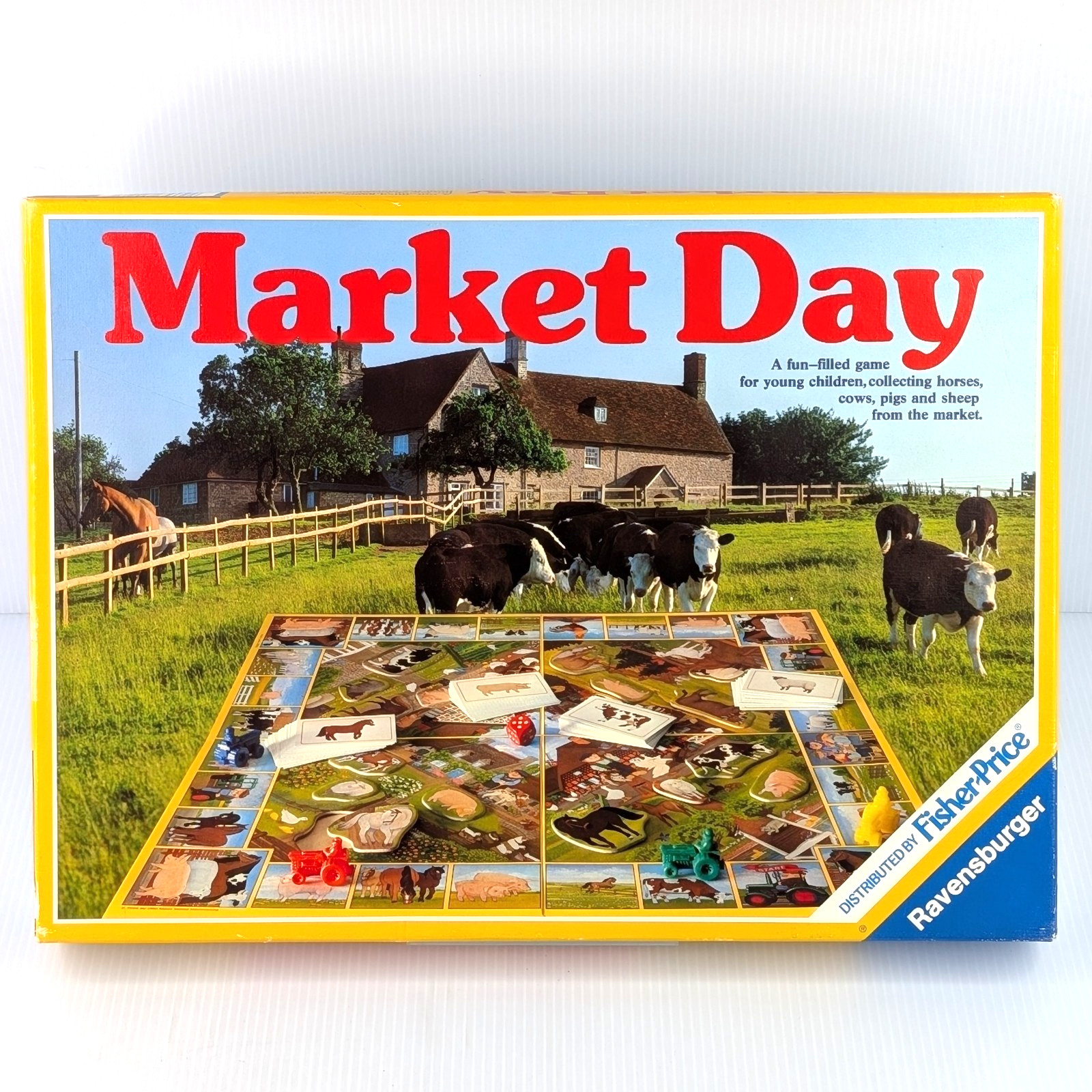 Ravensburger 1984 Farm Animals Gift 100% Complete
