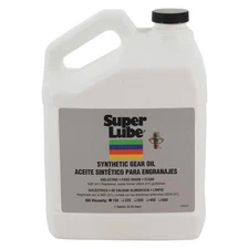 SUPER LUBE 54101 Gear Oil,Synthetic ,Bottle ,1 gal 44N765