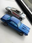 Pair Vintage Hot Wheels 1967 Custom Cougar 69 Jack Rabbit Toy Cars For Parts