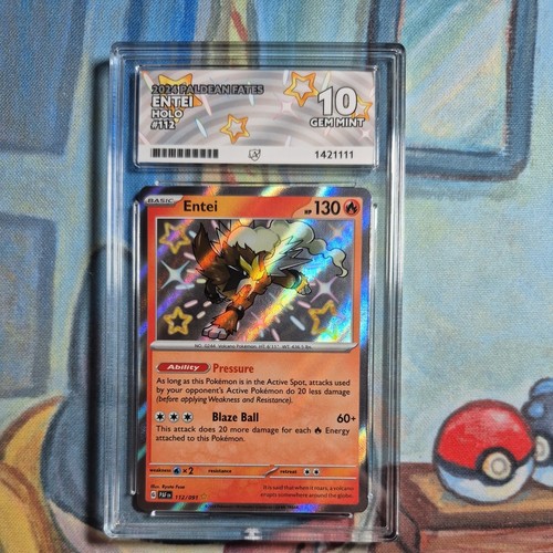 Entei graded ACE 10 for sale on eBay