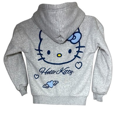 Forever 21 Girls Hello Kitty And Friends Angel Gray Zip Up Hoodie