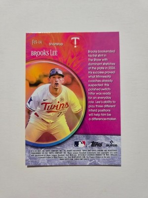 BROOKS LEE 2025 TOPPS CHROME FORTUNE 15 #F15-14 MINNESOTA TWINS